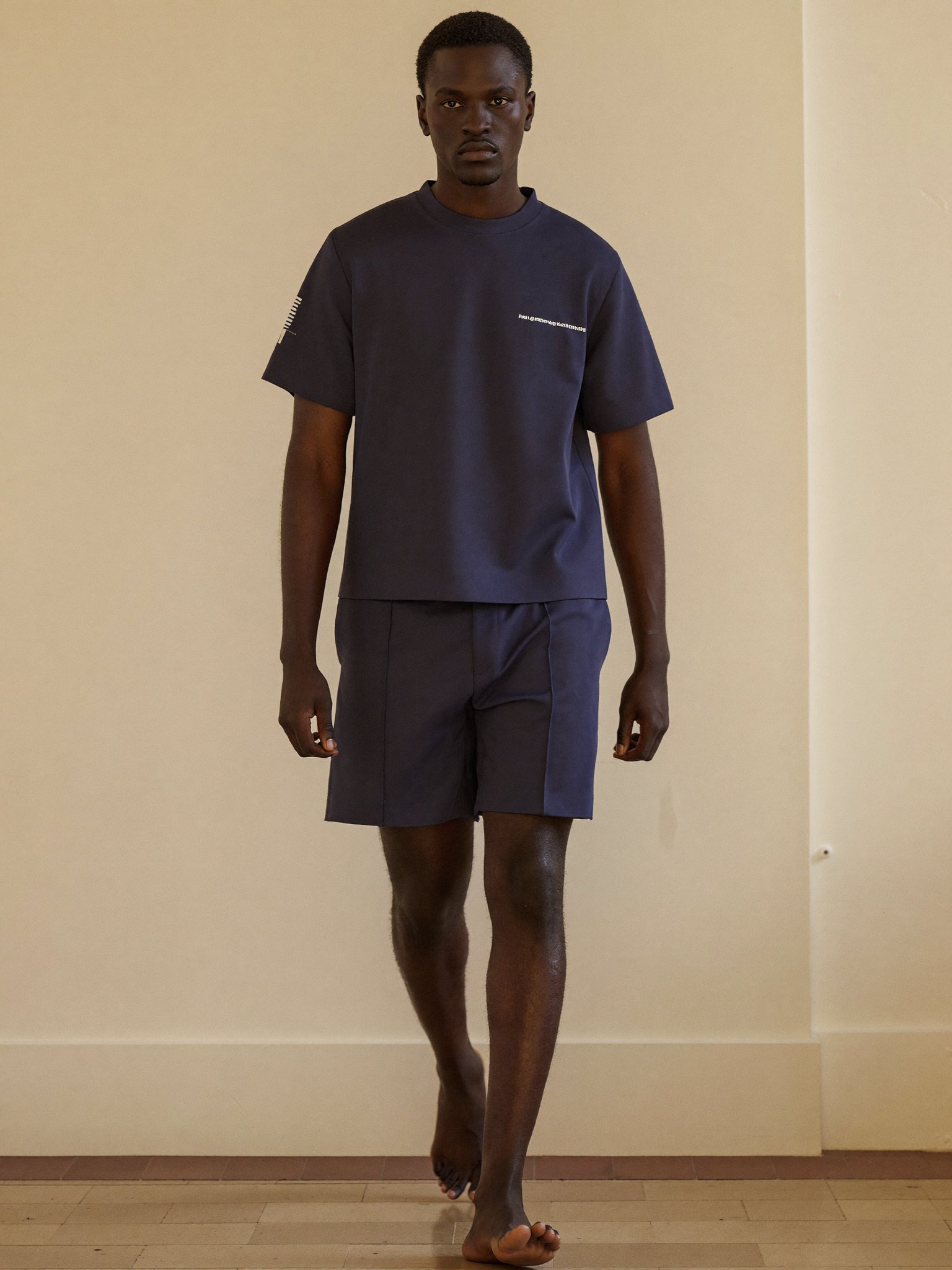 The Short Set - navy - Maison Blanc